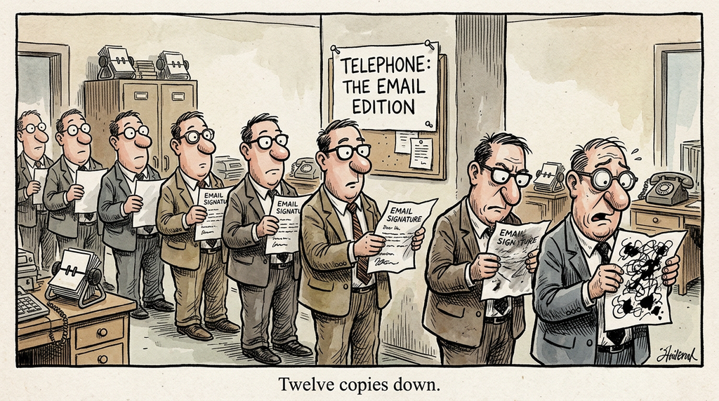 Email Signatures: The IT Problem Nobody Takes Seriously Until It's Embarrassing
